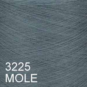 MACHINE KNITTING CONE YARN 50/50 COTTON ACRYLIC 1300 g 3225 MOLE