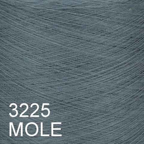 MACHINE KNITTING CONE YARN 50/50 COTTON ACRYLIC 1300 g 3225 MOLE