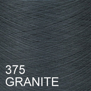 MACHINE KNITTING CONE YARN 50/50 COTTON ACRYLIC 1300 g 375 GRANITE