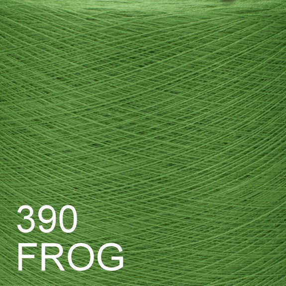 MACHINE KNITTING CONE YARN 50/50 COTTON ACRYLIC 1300 g 390 FROG