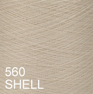 MACHINE KNITTING CONE YARN 50/50 COTTON ACRYLIC 1300 g 560 SHELL