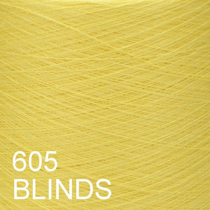 MACHINE KNITTING CONE YARN 50/50 COTTON ACRYLIC 1300 g 605 BLINDS